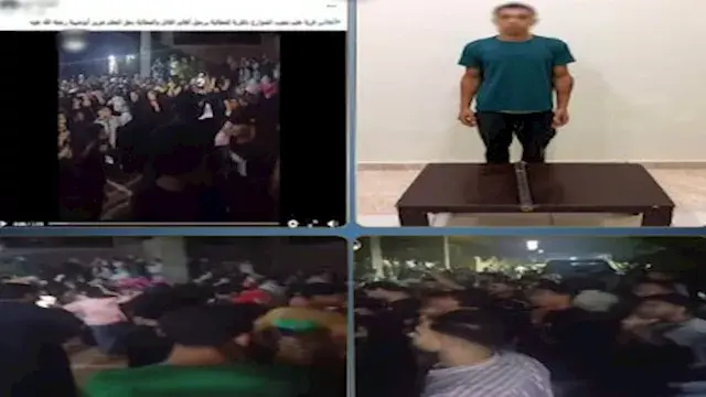 ملابسات فيديوهات تجمع أهالي قر...