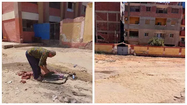 بعد مواجهة المديرة والمحافظ.....