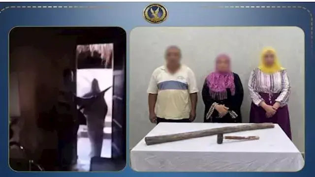 حاول يقتحم بيت العيلة بالشاكوش...