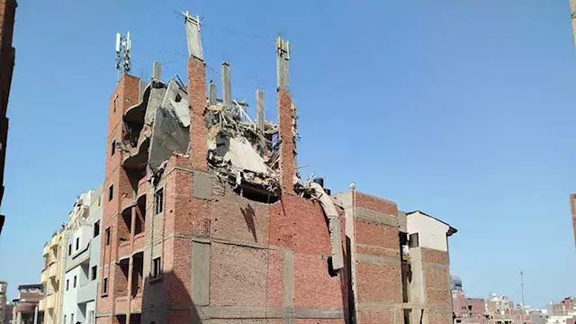 كارثة عقار طلخا المنهار.. حبس...