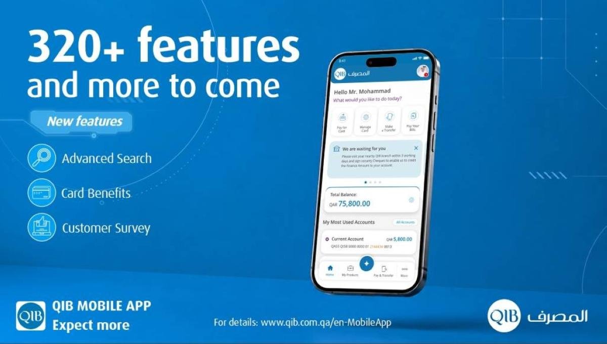 QIB introduces new suite of fe...
