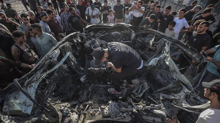 شهيد جراء استهداف الاحتلال مجموعة من المواطنين شمال غزة