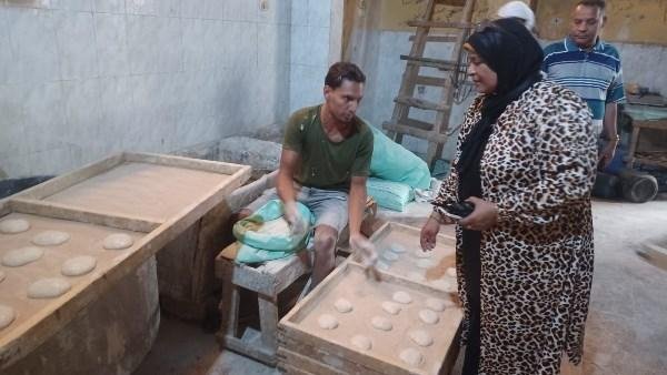 ضبط 4 أصحاب مخابز استولوا على 32 جوال دقيق بلدى مدعم بالغربية