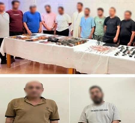ضبط 18 متهما من خدمة عملاء شرك...
