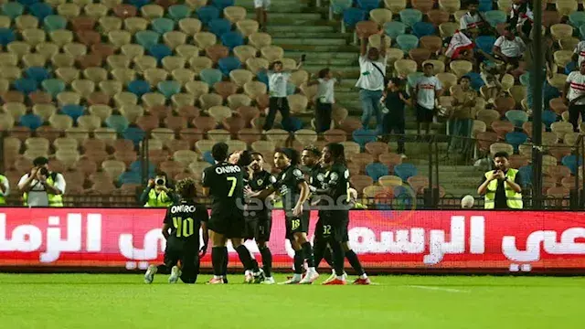 لحظة بلحظة.. الزمالك 2 ضد 0 إي...