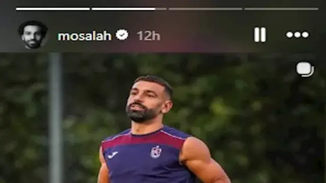 ستوري نجوم كرة القدم.. صلاح في...