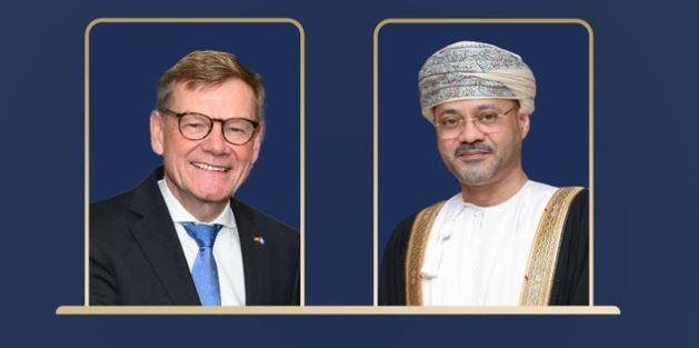 وزيرا خارجيّة عُمان وألمانيا يبحثان القضايا الإقليميّة