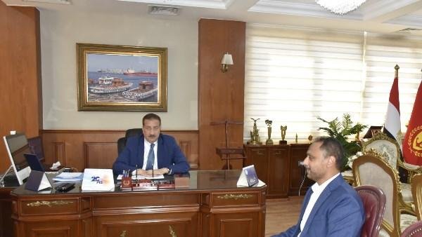 لبحث عدد من الملفات والقضايا محافظ بورسعيد يستقبل النائب أحمد جوهر عضو مجلس الشيوخ
