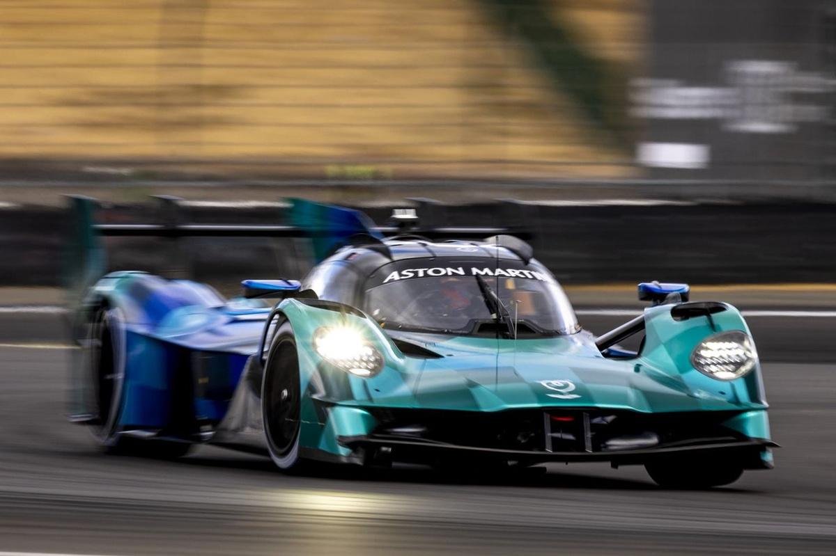Aston Martin begins testing up...