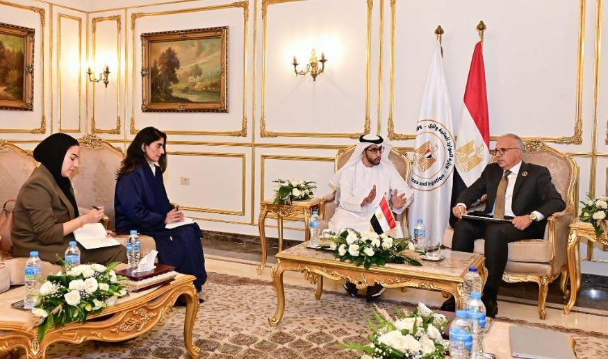 مصر والإمارات تبحثان تنسيق الجهود لدعم قضايا المياه على المستوى الدولي